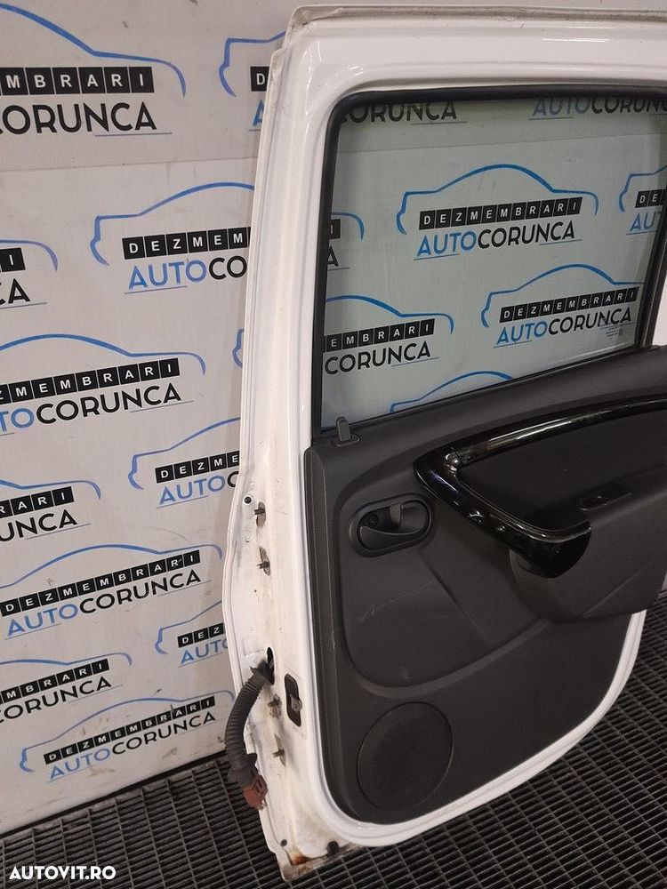 Usa Dreapta Spate Dacia Duster 2010 - 2013 SUV 4 Usi Alb (1103) - 6