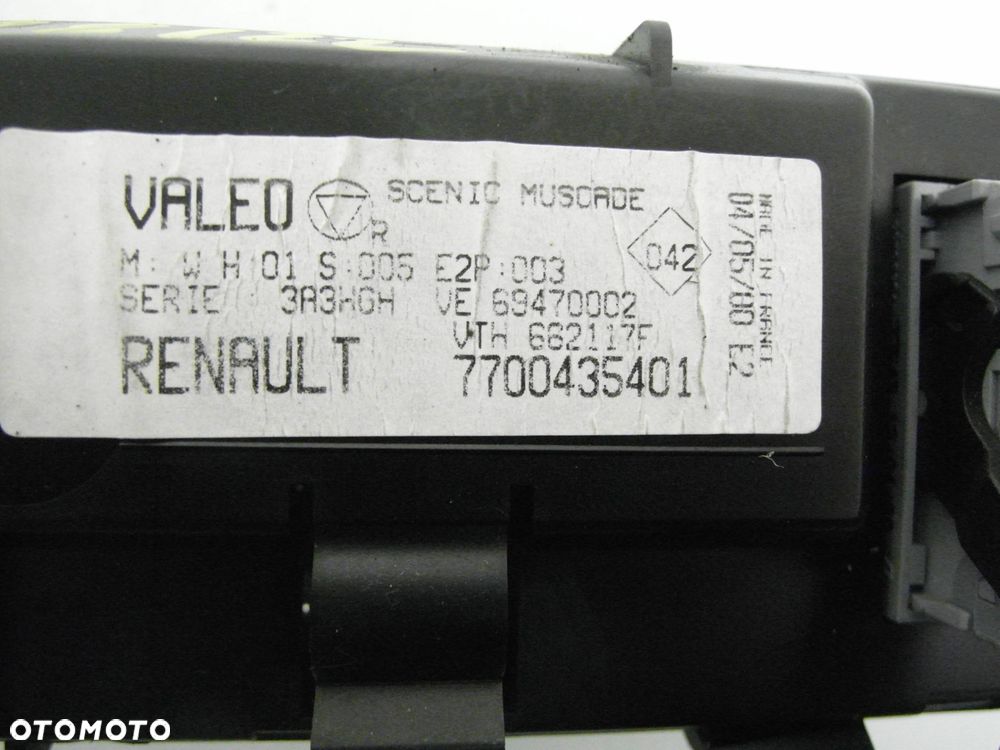 PANEL NAWIEWU Z AC RENAULT SCENIC I FL 7700435401 69470002 - 6