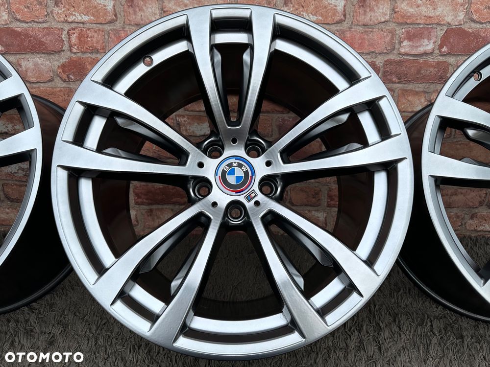 Oryginalne felgi BMW 20 M pakiet 5x120 X5 F15 Styling 469 E70 E53 X6 E71 F16 F01 E38 E60 E65 SUV 10j ET40 11j ET37 7846790 74.1mm 7846791 alufelgi Shadow Chrome - 8