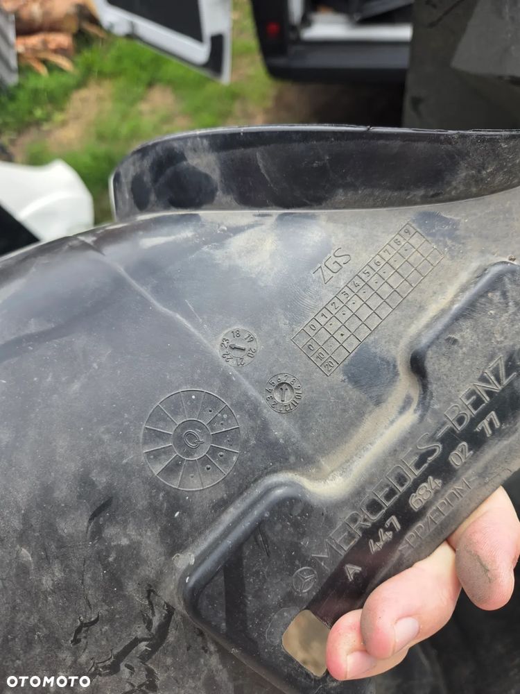 Nadkole przednie prawe Mercedes Vito III V-Klasa A447 A4476840277 Nadkole prawy przód przednie Mercedes Vito III V-Klasa A447 W447 A4476840277 - 6