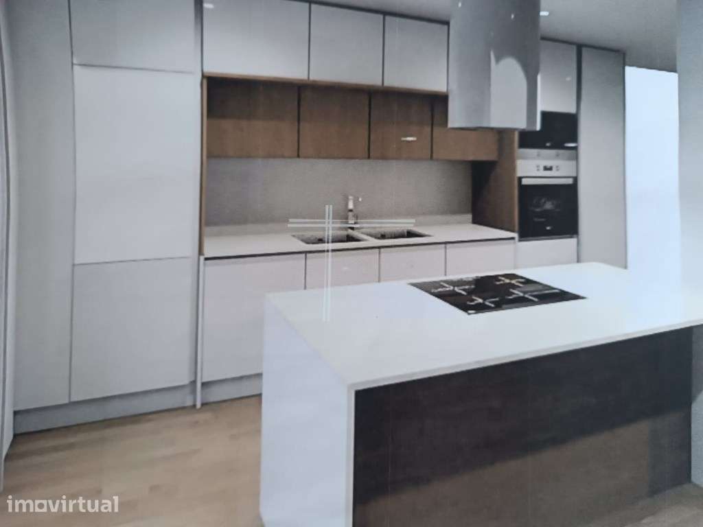 Apartamento T2 com parqueamento, arrecadação e varandas - Santo Ant... - Grande imagem: 2/7