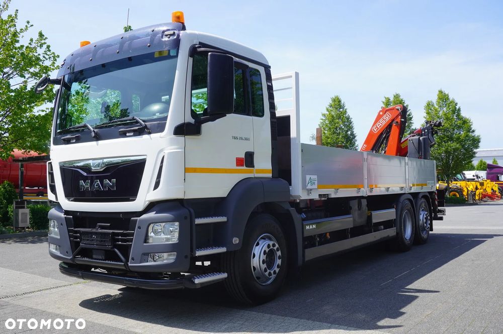 MAN TGS 26.360 burtowy / Dźwig Fassi F175 7.7 t / 3. oś skrętna - 11