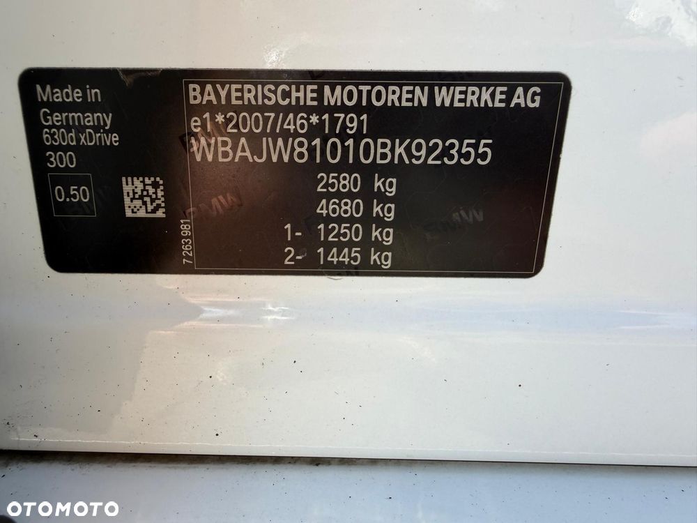 BMW 6GT 630d xDrive M Sport - 36