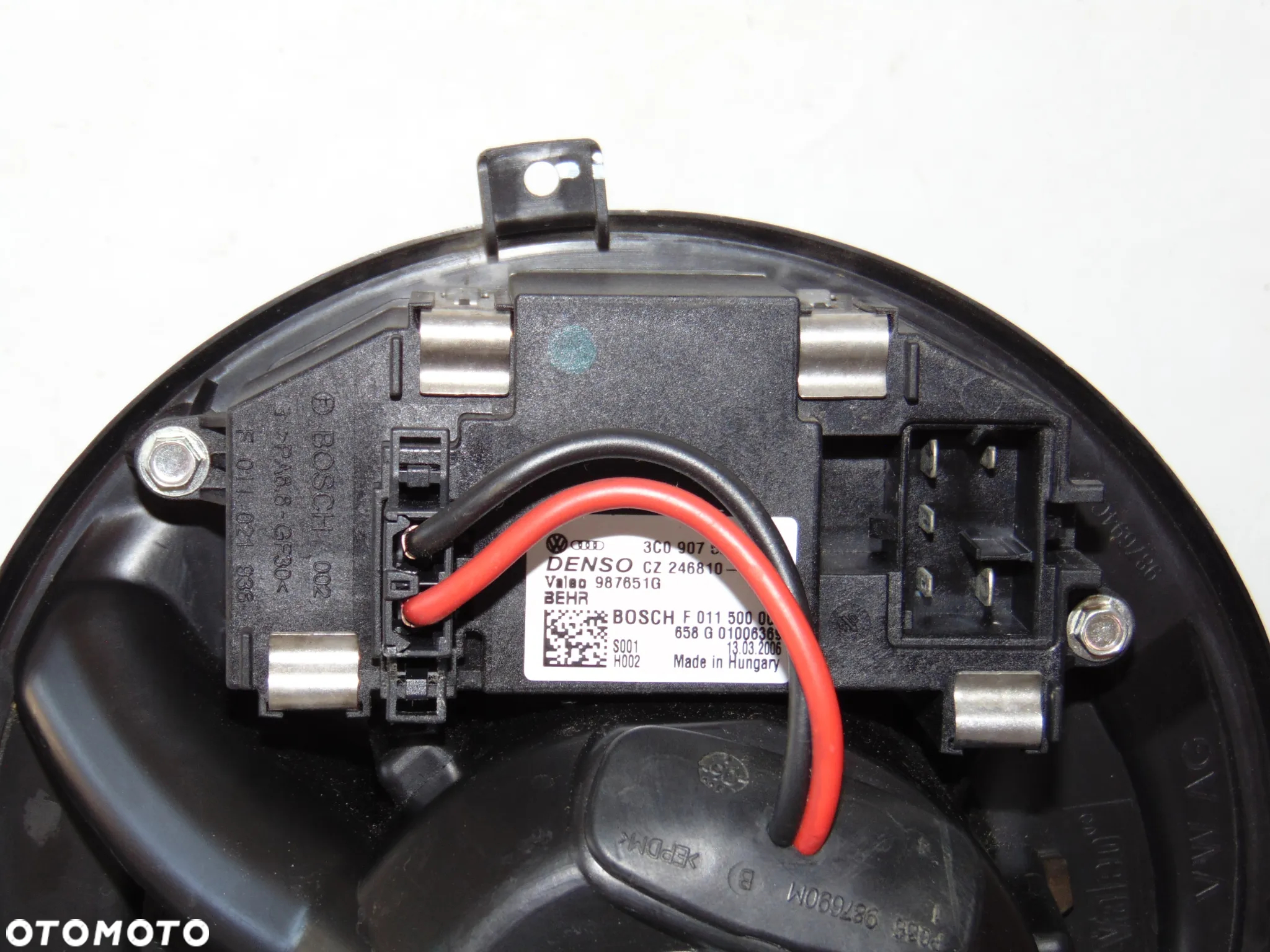 ORYGINAŁ dmuchawa wentylator nawiewu nagrzewnicy + moduł rezystor 1K1820015D 3C0907521 Audi A3 8P VW Volkswagen Passat B6 B7 Golf 5 V Touran I Caddy 3 III Jetta EUROPA - 17
