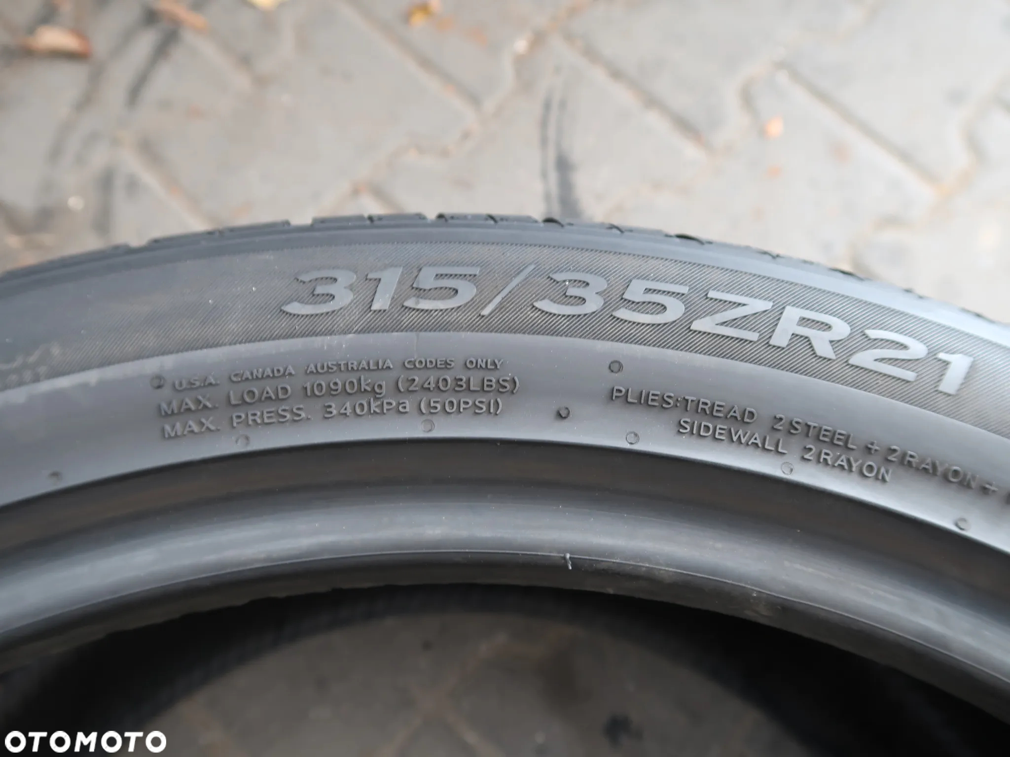 315/35r21 Hnakook ventus S1 Evo2 SUV NO 2szt - 5