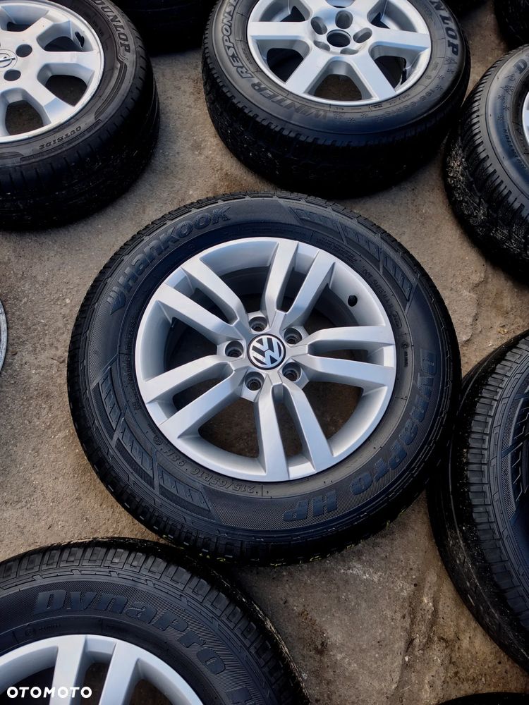 5x112 Alufelgi Felgi Aluminiowe 16 Koła lato Letnie VW PASSAT B6 b7 b8  5N0 SHARAN II 2 TROC THE BEETLE Tiguan SKODA YETI SUPERB III 3 SEAT ALHAMBRA II 2 AUDI A6 C6 Q2 Legnica ALU-RAD 215/65 5mm - 7