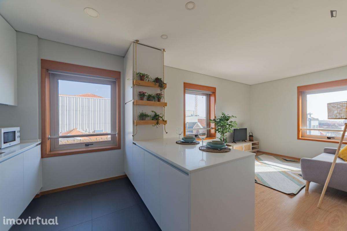 Apartamento com 1 quartos - localizado em Matosinhos Porto - Grande imagem: 4/22