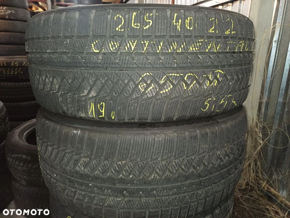 265/40/22 Continental