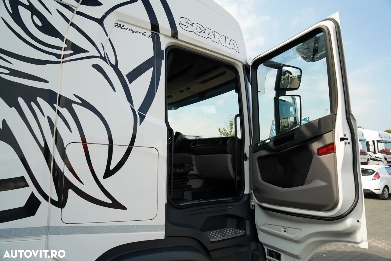 Scania R 500 / MEGA / RETARDER / I-PARK COOL / PLATĂ JOSĂ 2021 / CONTRACT DE REPARAȚIE POST-SERVICE - 35