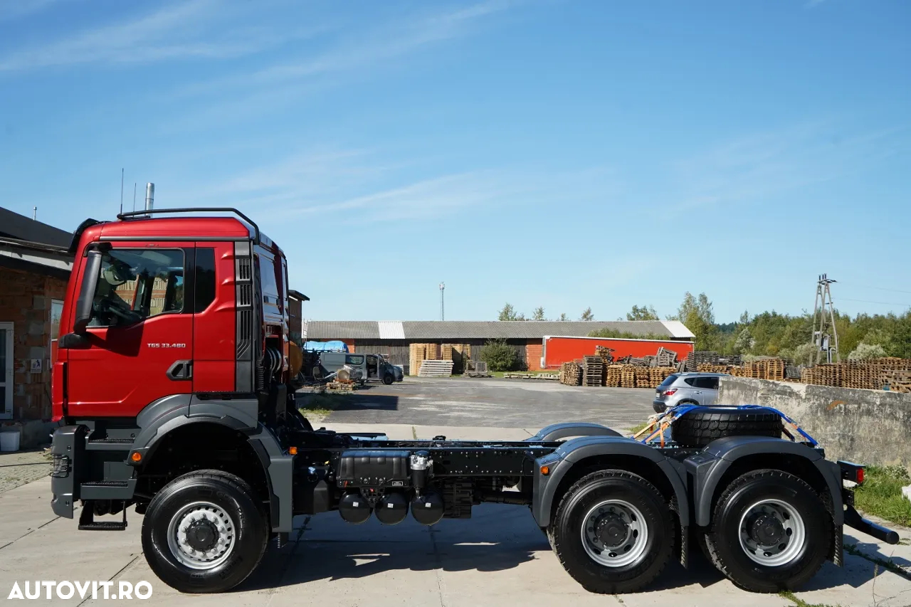 MAN TGS 33.480 / 6x6 / CONSTRUCȚIE / NOU-NOUȚ 2025 - 6