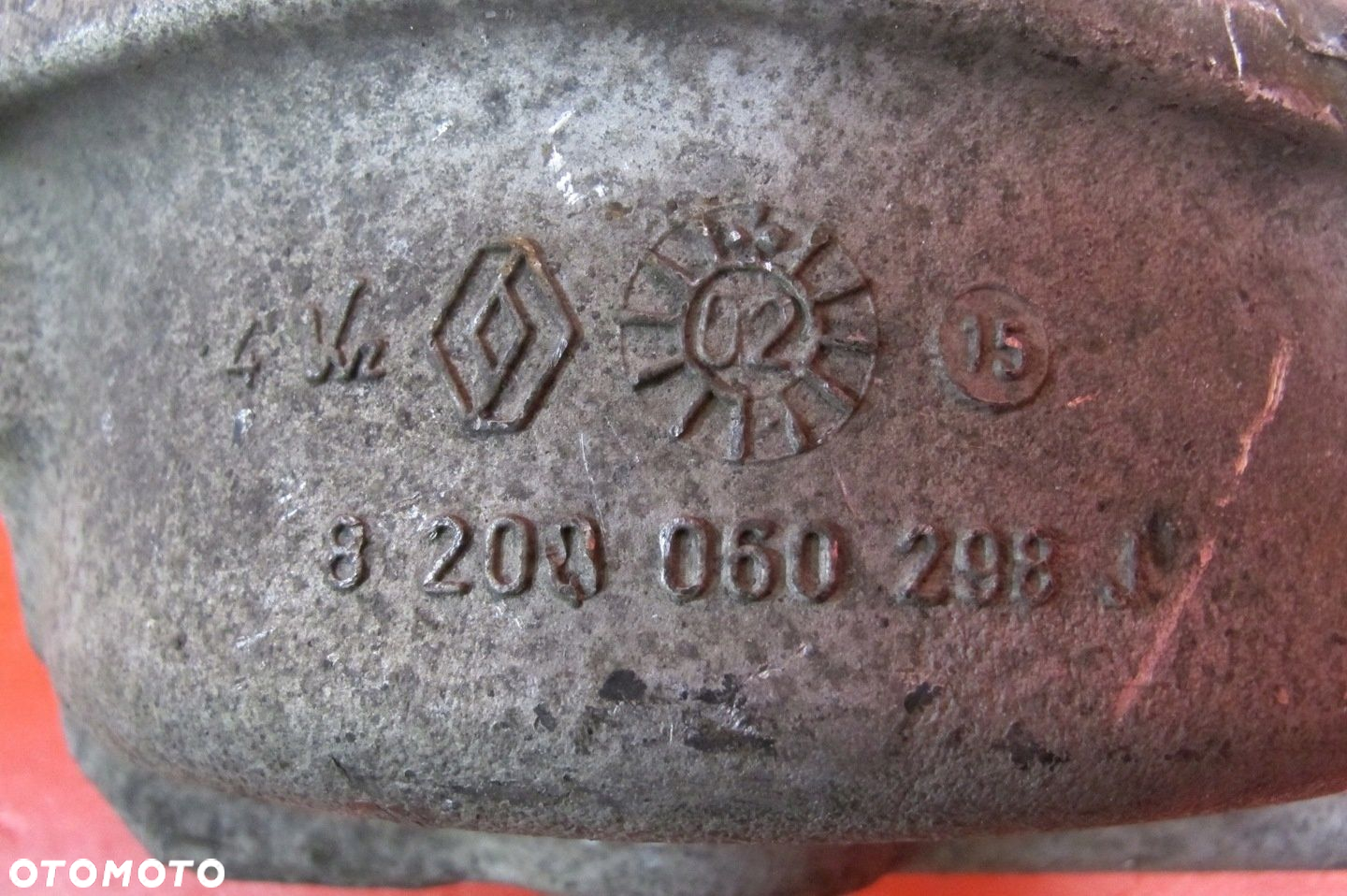 RENAULT VEL SATIS 01- WAHACZ LEWY TYŁ TYLNY GÓRNY 8200060298 - 4