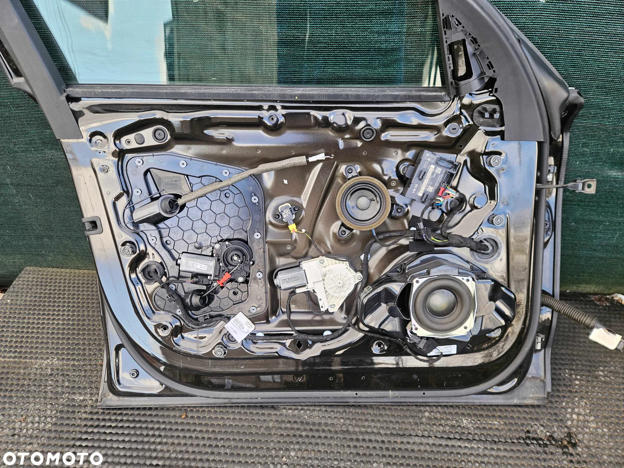 Drzwi Przod Przednie Lewe Czarne LY8X Kompletne BOSE AUDI A8 D4 Long 2013r - 38