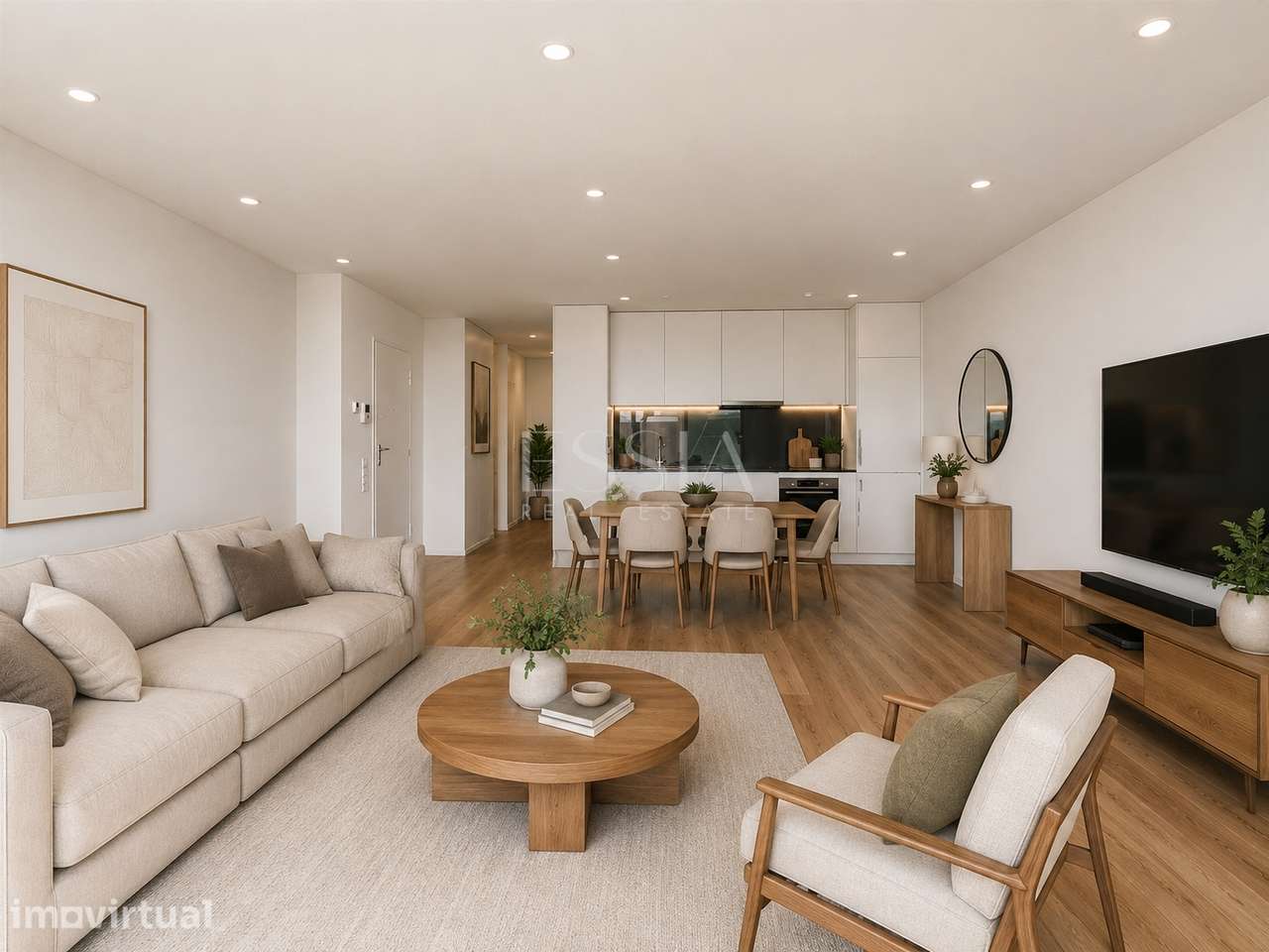 Apartamento T3 com varandas próximo ao mar em Canidelo, Vila Nova Gaia - Grande imagem: 2/37