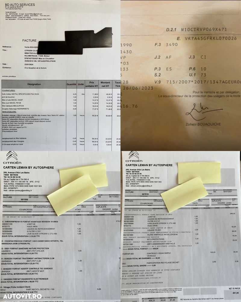 Citroën C5 Aircross Pure Tech 180 S&S EAT8 SHINE PACK - 24