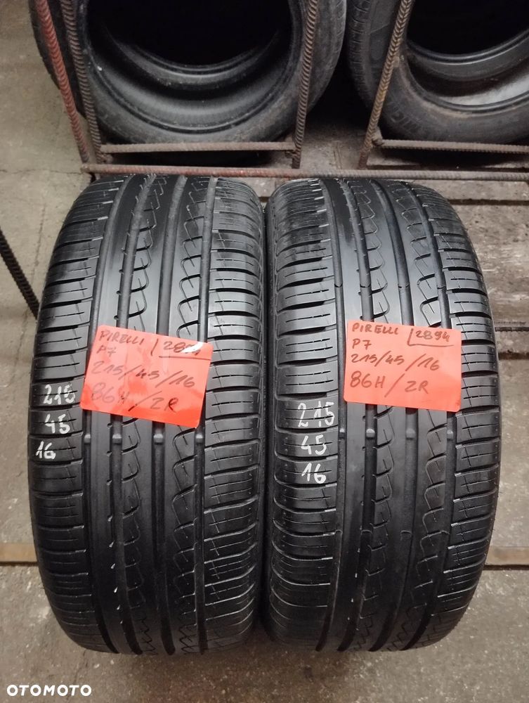 Pirelli P7 215 45 16 Para opon letnich