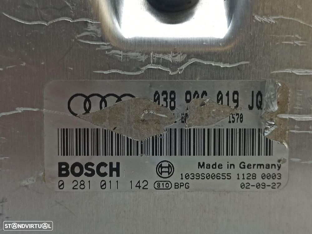 CENTRALINA MOTOR UCE AUDI A4 2004 -038906019JQ - 8