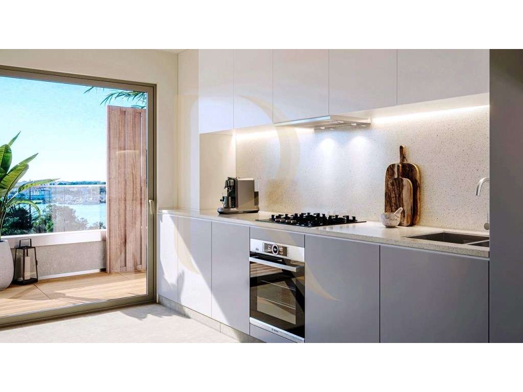 Apartamento novo T3 com terraço e estacionamento no Seixal - Grande imagem: 3/11