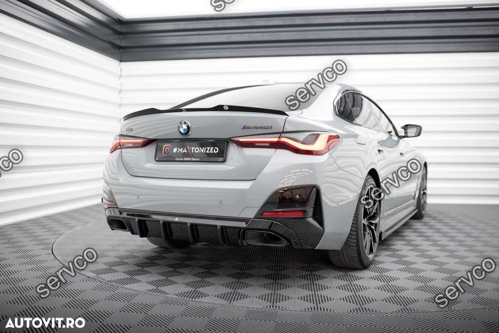 Difuzor bara spate Bmw Seria 4 G26 M440i Gran Coupe 2021- v11 - Maxton - 2
