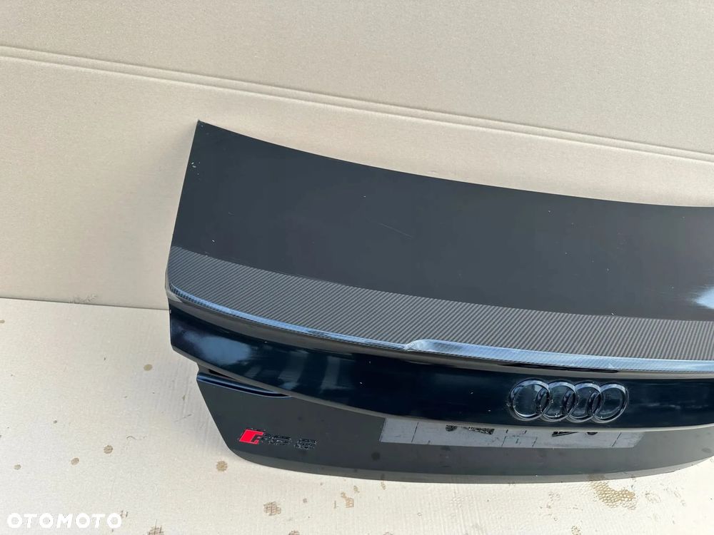 KLAPA POKRYWA BAGAŻNIKA Audi RS3 8Y5 SEDAN 2022 SPOJLER CARBON ORYGINAŁ - 2