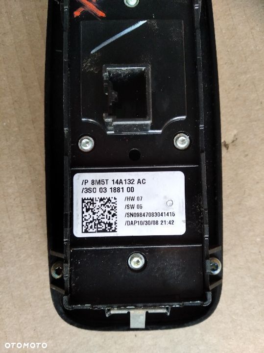 Ford Focus C Max lift panel sterowania szyb 3M5T 14A132 AG - 5