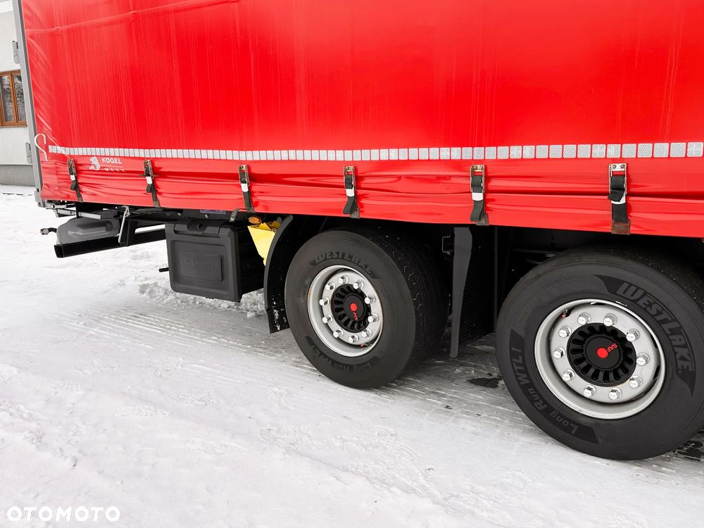 Kögel MEGA / LOW DECK / FIRANKA / Osie SAF / - 8