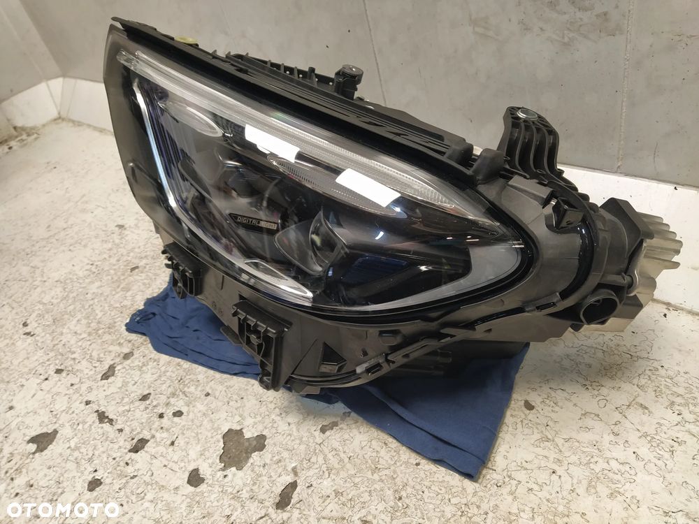 MERCEDES GLC 254 W254 REFLEKTOR LAMPA LEWA PRZÓD PRZEDNIA FULL LED DIGITAL PRZETWORNICE KOMPLETNA NOWA ORYGINAŁ - 6