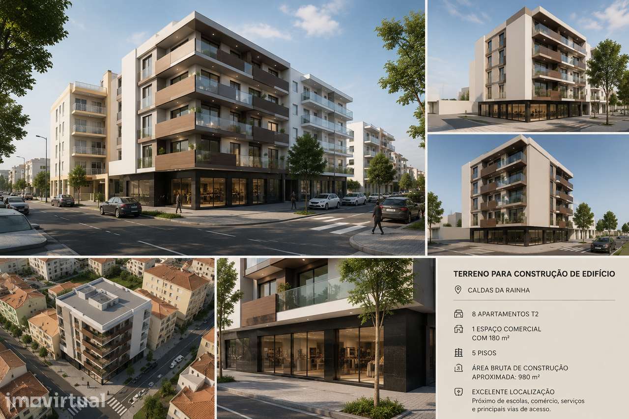 Terreno para Construção de Edifício Multifamiliar | Caldas da Rainha - Grande imagem: 4/4