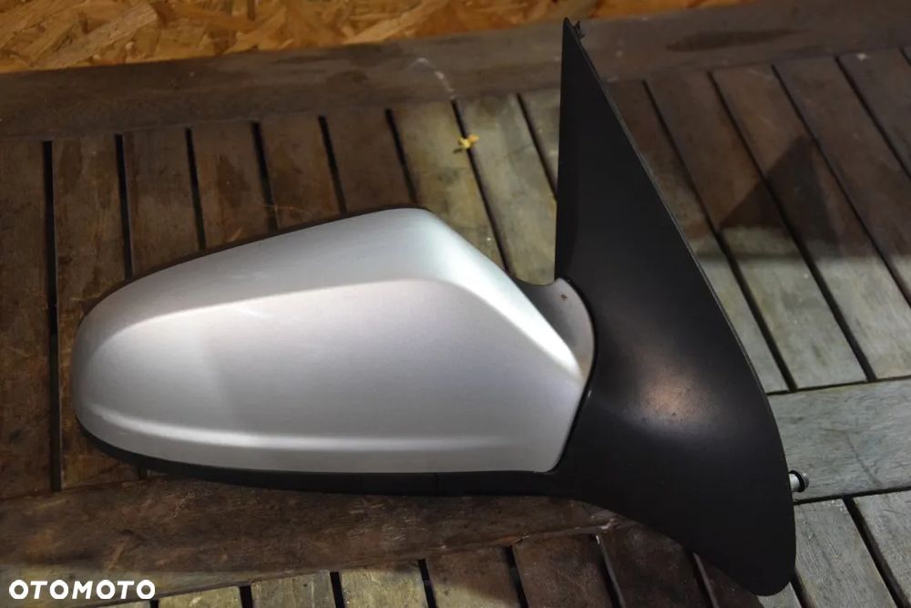 Opel Astra H Lusterko prawe 5 PIN srebrne Z157 EUROPA - 1