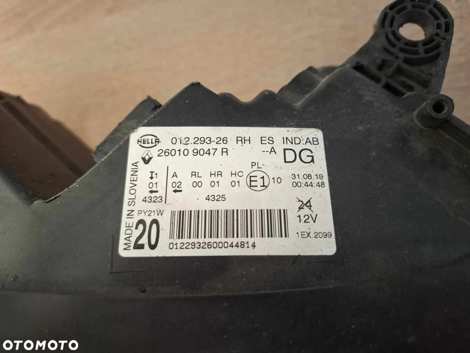 LAMPA PRAWA PRZEDNIA PRZÓD LEWA RENAULT SCENIC IV 4 16- FULL LED 260109047R - 10