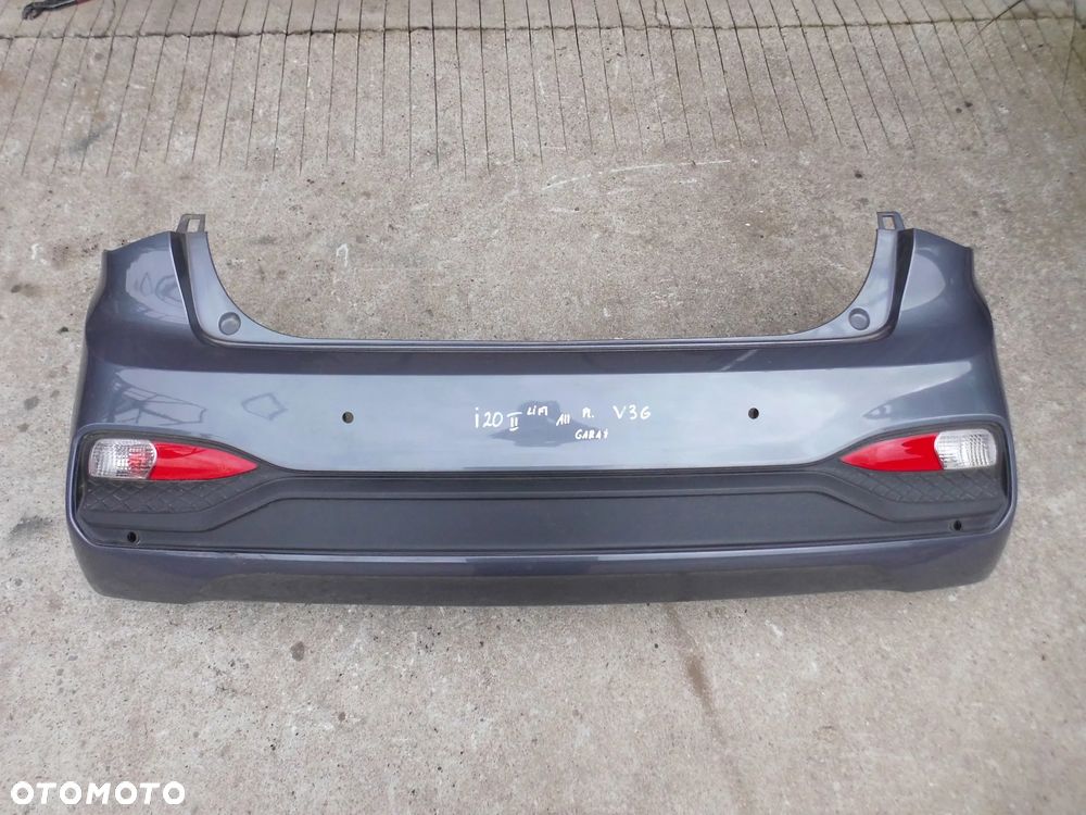 ZDERZAK TYLNY PDC LAMPY HYUNDAI I20 II LIFT 2019r. ORYGINAŁ