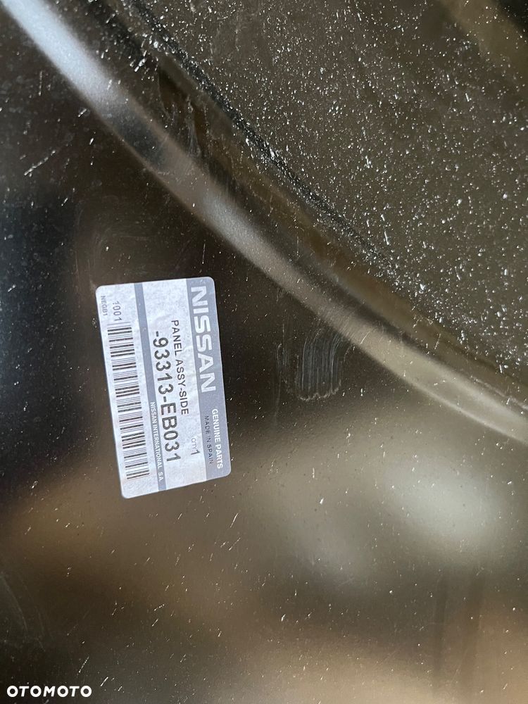 Błotnik panel lewy zabudowy Nissan Navara d40 - 2