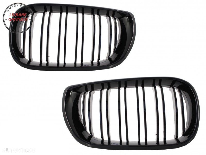 Grile Centrale BMW Seria 3 E46 Facelift (2001-2005) Negru Lucios M Design- livrare gratuita - 1