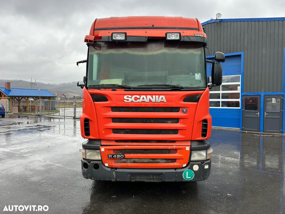 Pentru Piese, Scania R420 LA 4x2 MNA, 420 CP Euro 4 DT 12.12, Kit hidraulic, Retarder, Clima, GRS895R, For Parts - 7