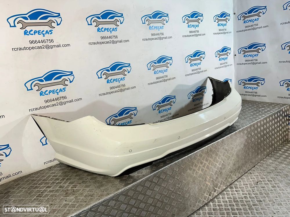 .Parachoques Traseiro Trás Original AMG Mercedes Benz Classe C W204 Facelift Sedan 2011 - 2014 - 3
