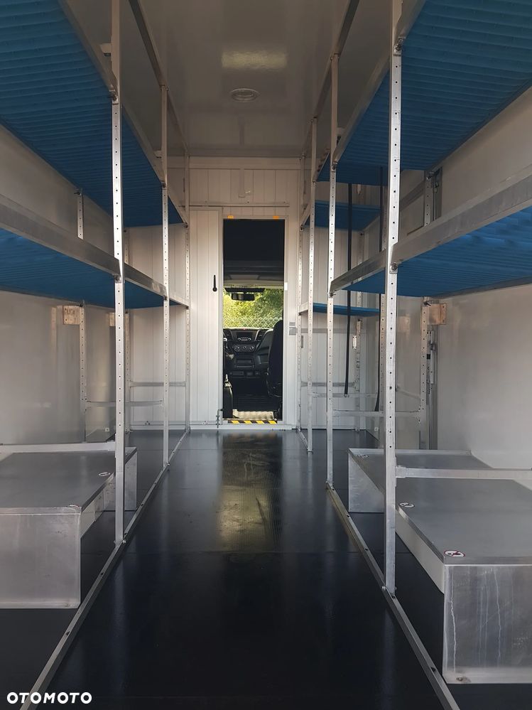 Iveco DAILY KONTENER NISKOPODŁOGOWY 4,43x2,23x2,42 SKLEP FOODTRUCK BAR KLIMA KONIOWÓZ KAMPER - 22