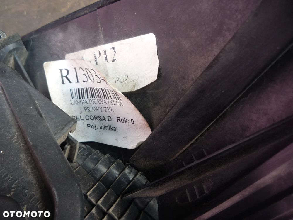OPEL CORSA D 5D LAMPA TYLNA LEWA LUB PRAWA - 11