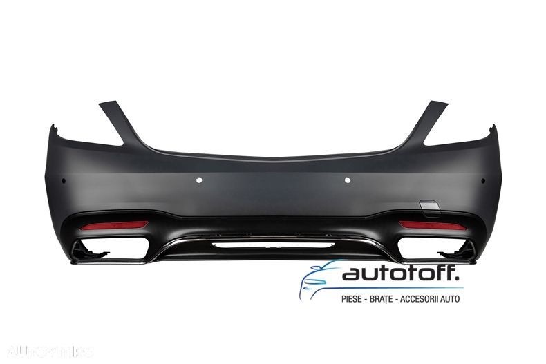 Pachet exterior Mercedes S-Class W222 (2013+) Conversie (2017+) Facelift S63 Design - 4