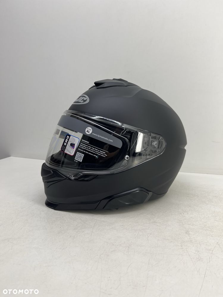 Kask integralny HJC i71 Semi Flat Black pinlock,  rozm. XL NOWY okazja! - 3