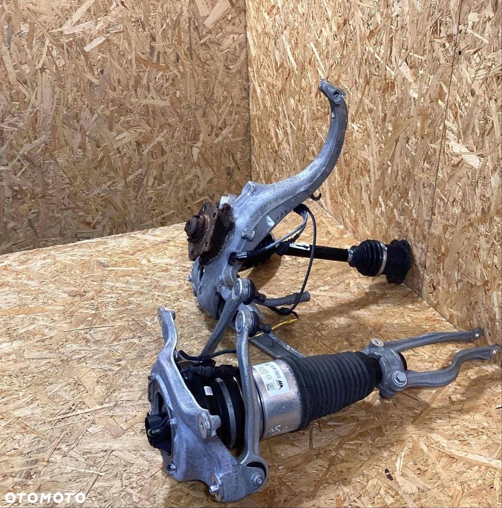 ZAWIESZENIE ZWROTNICA PRAWA PRZOD PRZEDNIE PRAWE PORSCHE MACAN 95B407254F - 4