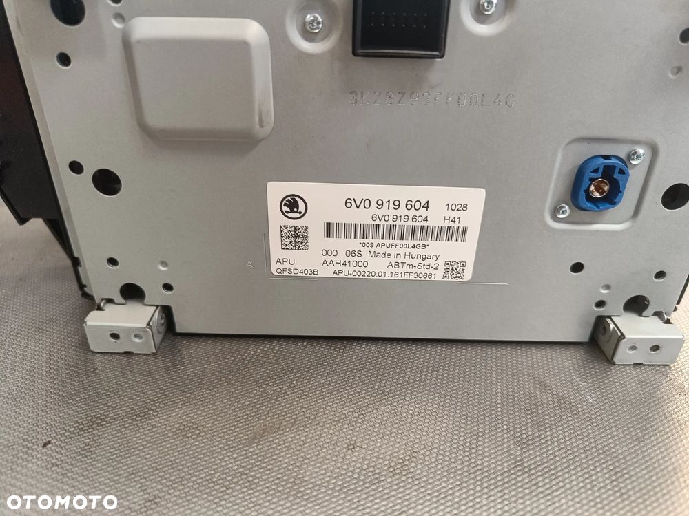 Radio Skoda Fabia 3 III Wyświetlacz Ekran Dotykowy 6V0919604 - 10