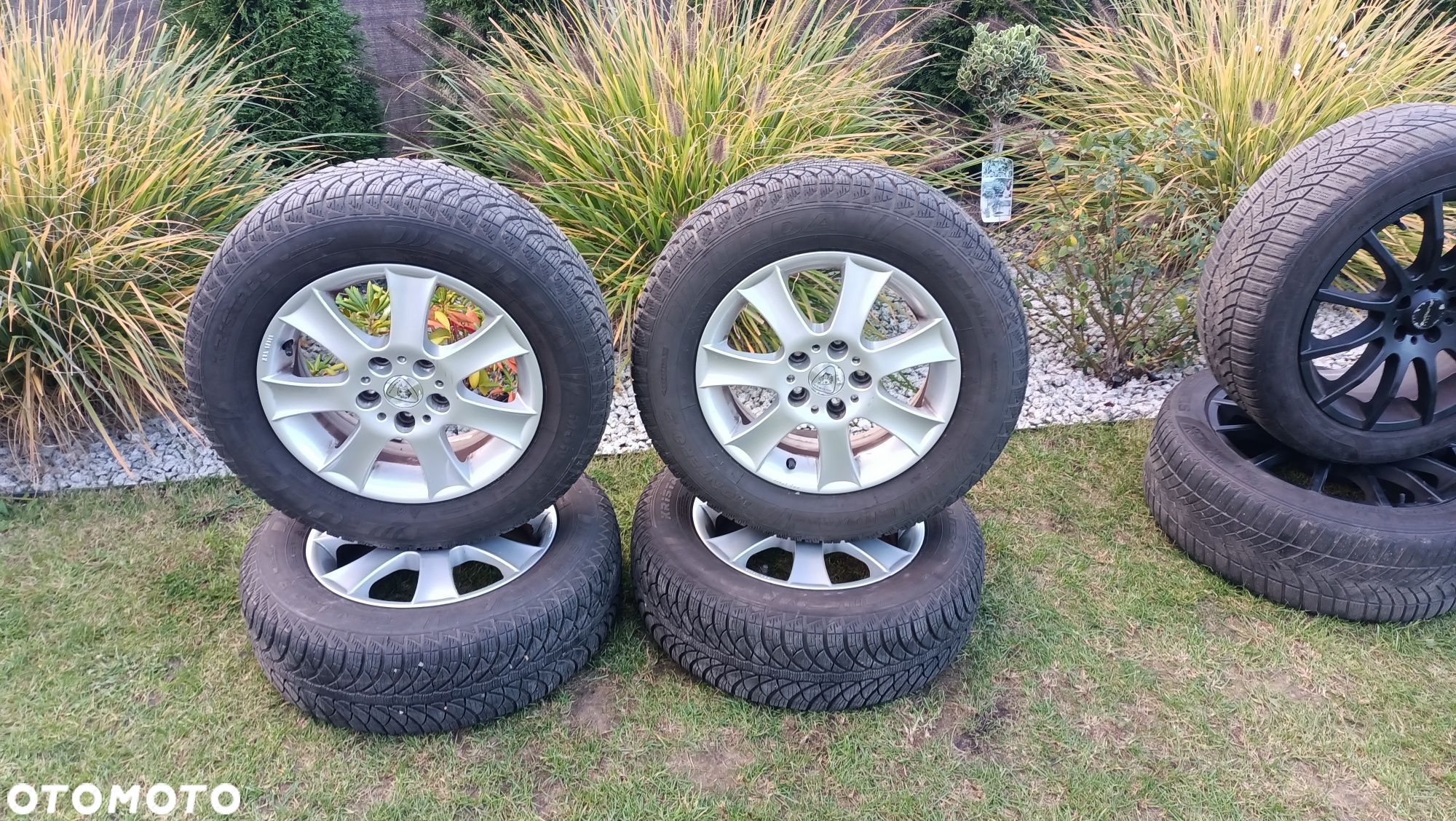 Koła zimowe felgi 15 5x112 et45 VW Audi Skoda Seat Mercedes 195/65/15 - 1