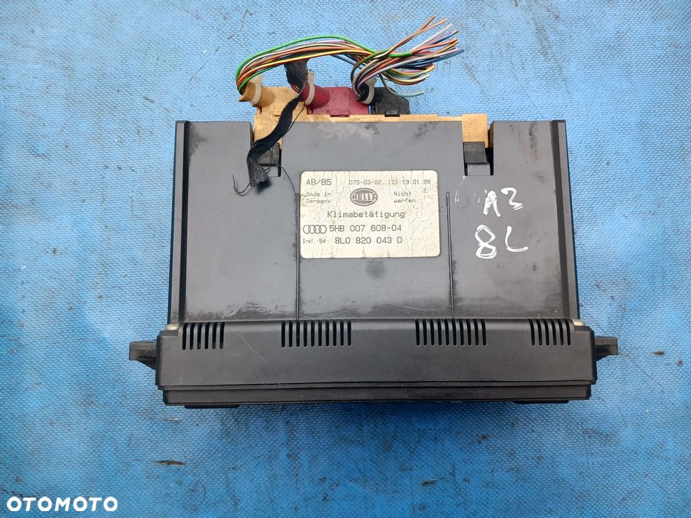 Panel klimatyzacji Audi A3 sterowania ogrzewaniem 8L0820043C 8L0820043D 8L0820043M Audi 100 A3 A4 A6 panel środkowy przełącznik nawiewu - 2
