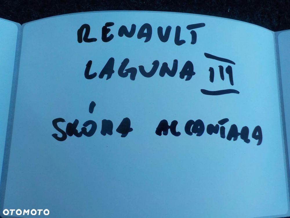 RENAULT LAGUNA III HB  FOTELE KANAPA SKÓRA ALCANTARA BOCZKI - 23