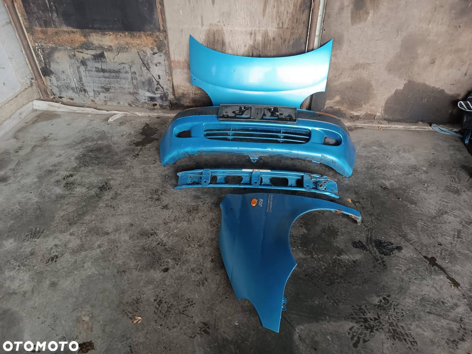 MASKA ZDERZAK BŁOTNIK DAEWOO MATIZ I NIEBIESKI - 1