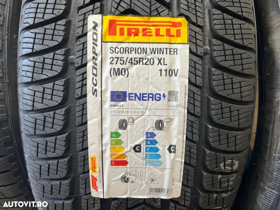 4 anvelope pirelli scorpion iarna 275-45-20 - 305-40-20 BMW X5 X6 G05 G06 Mercedes ML GLS GLE Porsche cayeene pirelli noi