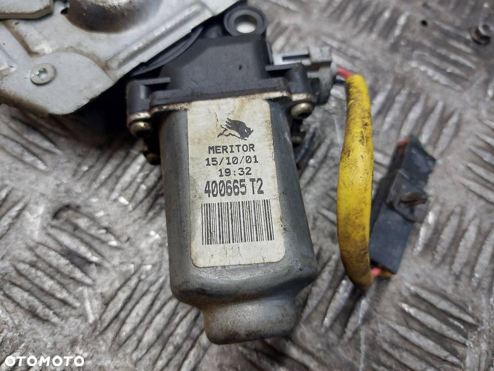 MECHANIZM PODNOŚNIK SZYBY LEWY PRZÓD ELEKTRYCZNY NISSAN MICRA K11 3D - 3