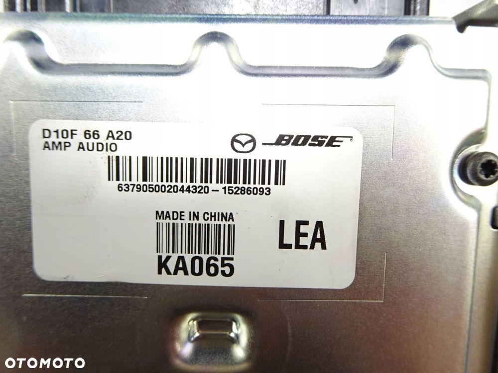subwoofer głośniki wzmacniacz kpl. mazda cx-3 - 10