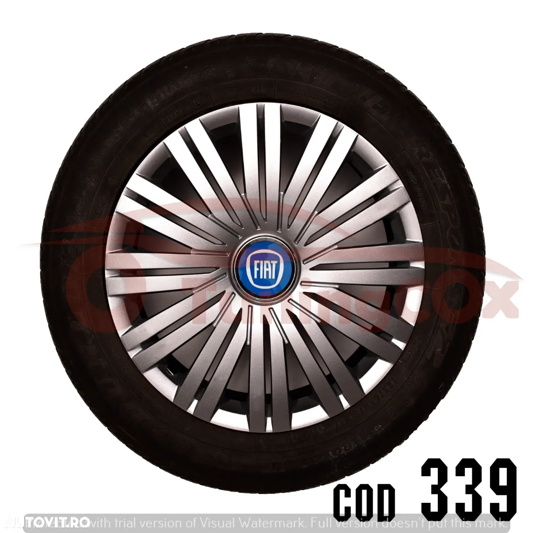 Capace roti R15 FIAT la set de 4 buc,covorase interioare,manson schimbator - 12