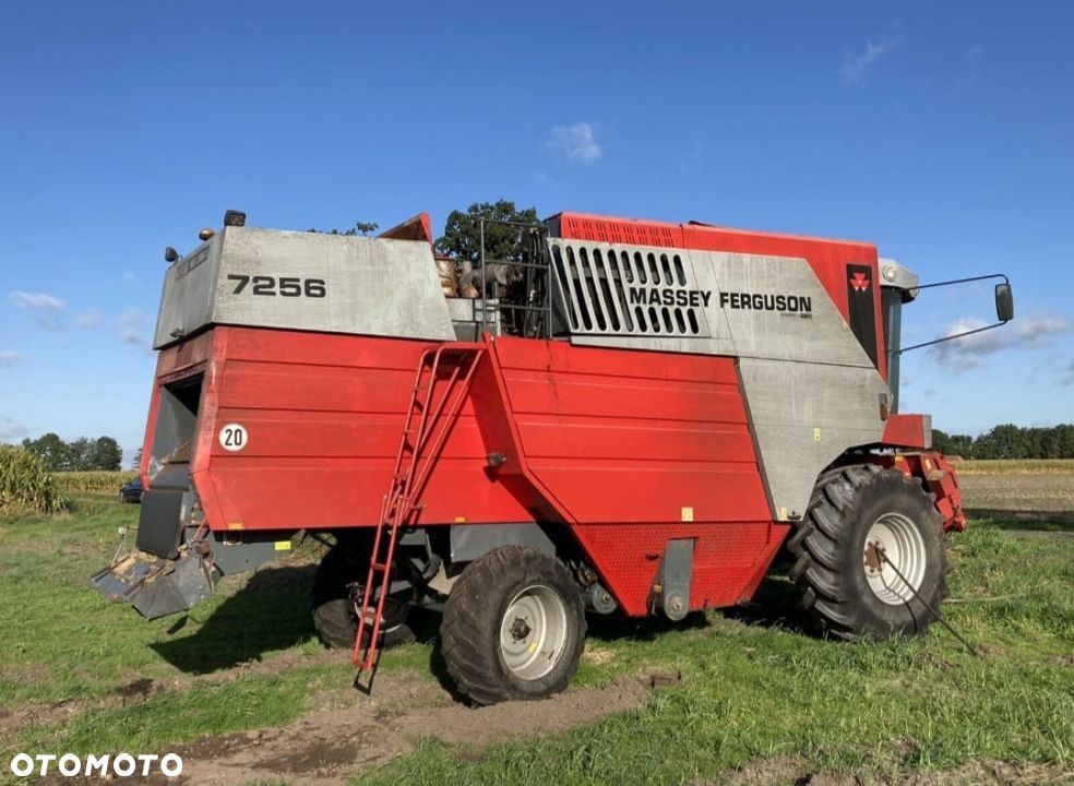 Massey Ferguson 7256 [CZĘŚCI] - Wózek Do Kombajnu Koło Pasowe Silnik Skrzynia Siekacz - 1