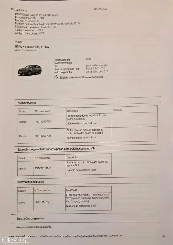 BMW X1 18 d sDrive Auto Line Sport - 48